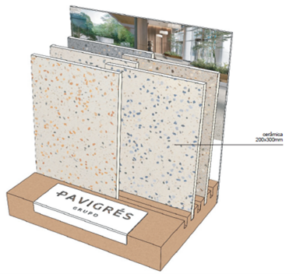Tafeldisplay - Pavigres Terrazzo
